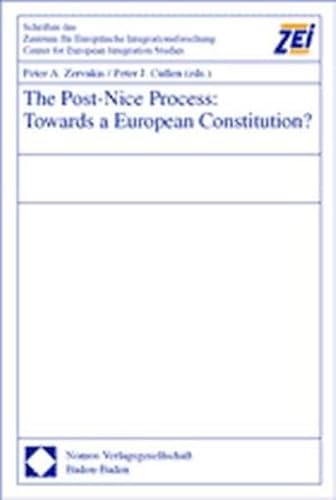 Imagen de archivo de The Post-Nice Process: Towards a European Constitution? a la venta por text + tne