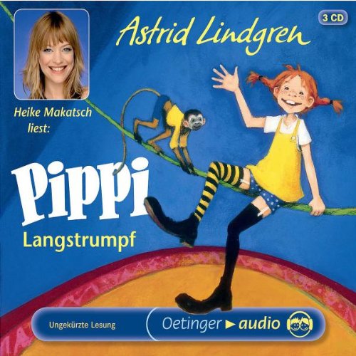 Beispielbild für Pippi Langstrumpf: Ungekürzte Lesung zum Verkauf von medimops