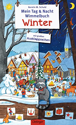 Beispielbild fr Mein Tag & Nacht Wimmelbuch Winter zum Verkauf von medimops