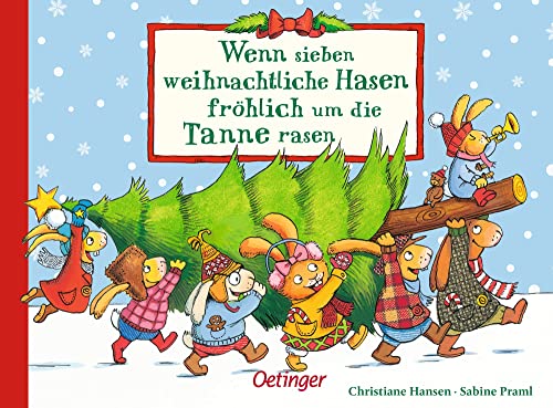 Beispielbild fr Wenn sieben weihnachtliche Hasen frohlich um die Tanne rasen (German Edition) zum Verkauf von Red's Corner LLC