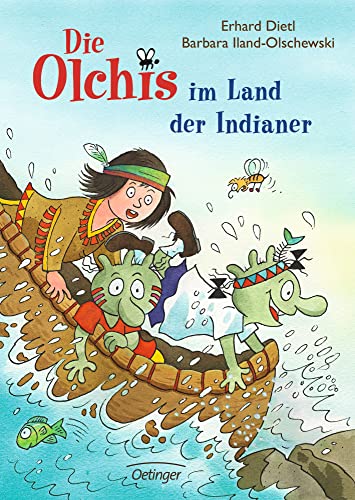 Beispielbild fr Die Olchis im Land der Indianer zum Verkauf von WorldofBooks