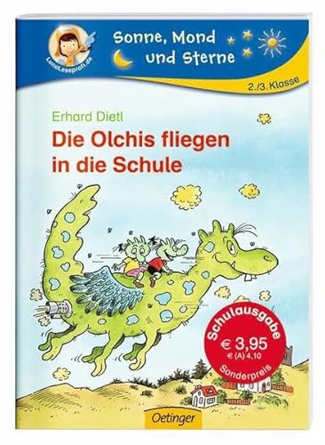 Stock image for Die Olchis fliegen in die Schule (Schulausgabe) for sale by HPB Inc.