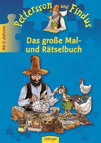 Beispielbild fr Pettersson und Findus. Das groe Mal- und Rtselbuch zum Verkauf von medimops