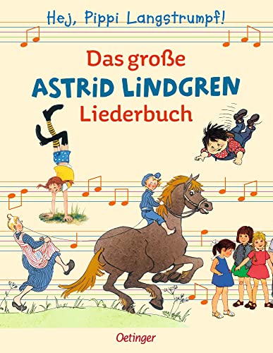 Beispielbild fr Das groe Astrid Lindgren Liederbuch: Hej, Pippi Langstrumpf zum Verkauf von medimops