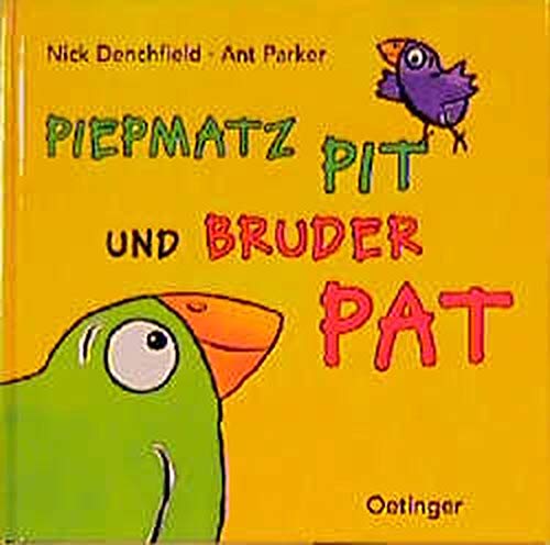 Beispielbild fr Piepmatz Pit und Bruder Pat / Ein Pop-up-Buch zum Verkauf von medimops