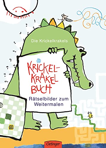 Imagen de archivo de Krickel-Krakel-Buch. Rtselbilder zum Weitermalen a la venta por medimops