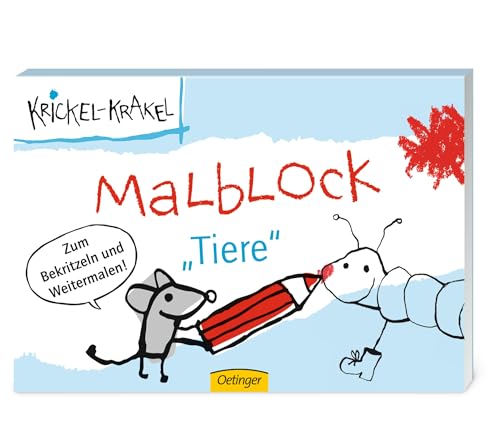 Stock image for Krickel-Krakel Malblockbuch Tiere