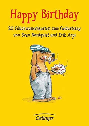Stock image for Happy Birthday, 20 Glckwunschkarten zum Geburtstag for sale by medimops