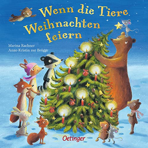 Stock image for Wenn die Tiere Weihnachten feiern for sale by WorldofBooks