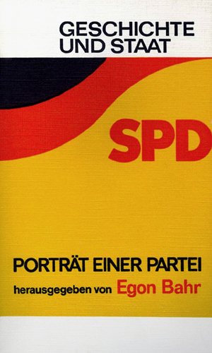 Beispielbild fr SPD - Portrt einer Partei zum Verkauf von Gerald Wollermann