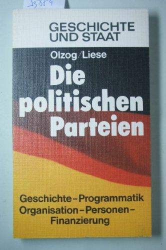 9783789271571: Die politischen Parteien in der Bundesrepublik Deutschland : mit Text d. Parteiengesetzes. - Olzog, Gnter