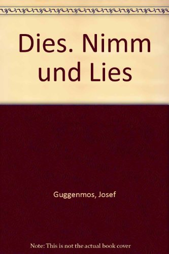 9783790302752: Das & Dies. Nimm und Lies