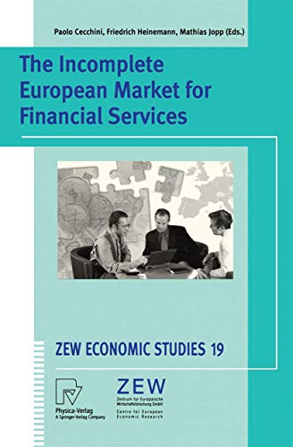 Stock image for The Incomplete European Market for Financial Services. for sale by CSG Onlinebuch GMBH