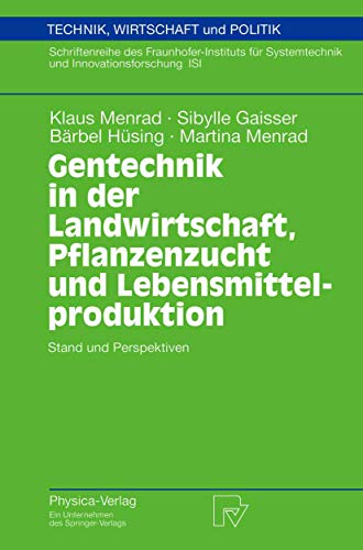 9783790800210: Gentechnik in Der Landwirtschaft, Pflanzenzucht Und Lebensmittelproduktion: Stand und Perspektiven: 50