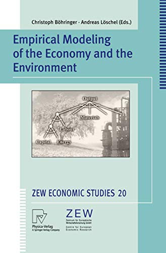 Imagen de archivo de Empirical Modeling Of The Economy And The Environment a la venta por Basi6 International