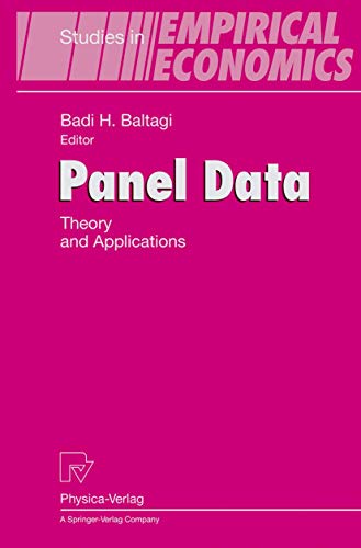 9783790801422: Panel Data: Theory and Applications (Studies in Empirical Economics)