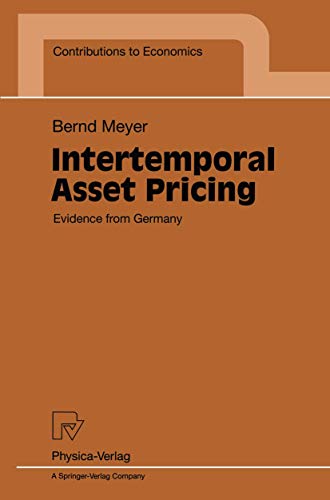 Beispielbild fr Intertemporal Asset Pricing: Evidence From Germany zum Verkauf von RECYCLIVRE