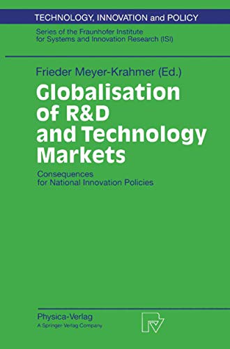 Stock image for Globalisation of R&D and Technology Markets for sale by Books Puddle