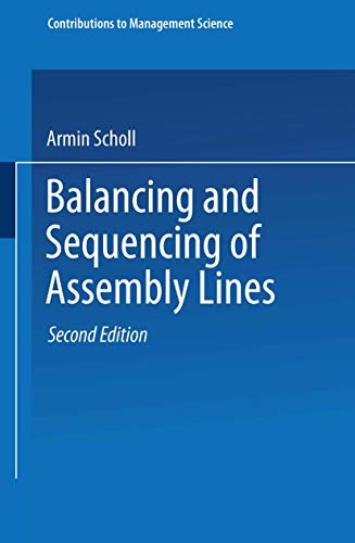 Imagen de archivo de Balancing and Sequencing of Assembly Lines a la venta por ThriftBooks-Atlanta