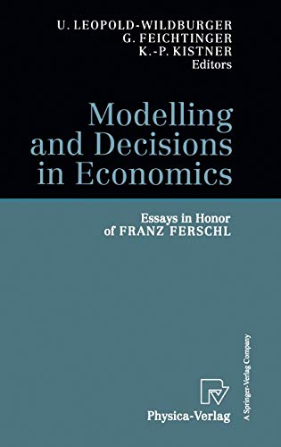 Beispielbild fr Modelling and Decisions in Economics: Essays in Honor of Franz Ferschl zum Verkauf von Dunaway Books