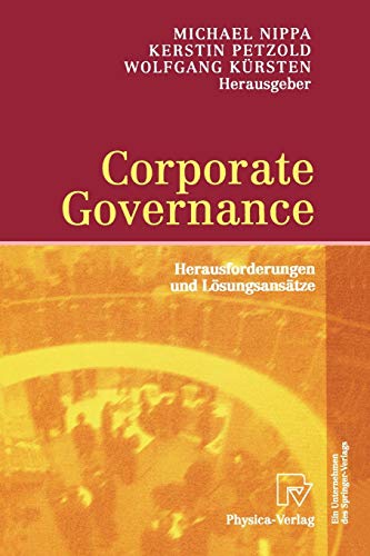 Imagen de archivo de Corporate Governance: Herausforderungen Und Losungsansatze a la venta por Chiron Media