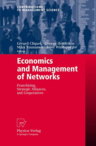 Stock image for Economics And Management Of Networks Franchising Strategic Alliances & Cooperatives for sale by Basi6 International