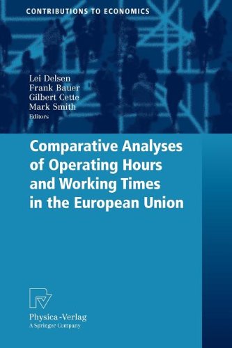 9783790821925: Comparative Analysis of Operating Hours and Working Times in the European Union (Contributions to Economics)