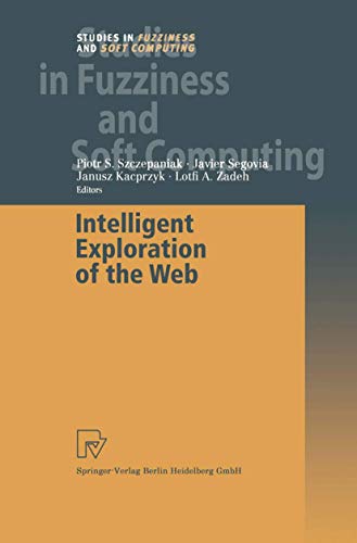 Stock image for Intelligent Exploration of the Web for sale by Kennys Bookshop and Art Galleries Ltd.