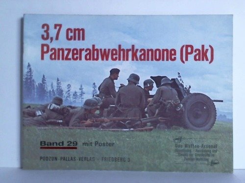 Imagen de archivo de 3,7 cm Panzerabwehrkanone (Pak). Band 29 a la venta por Kisselburg Military Books