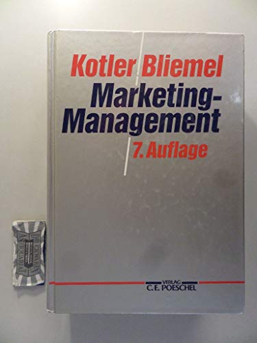 Imagen de archivo de Marketing - Management a la venta por Antiquariat Machte-Buch