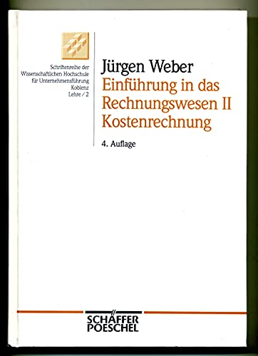 Beispielbild fr Einfhrung in das Rechnungswesen II Kostenrechnung zum Verkauf von NEPO UG