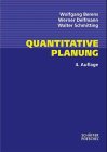 9783791009391: Quantitative Planung: Konzeption, Methoden Und Anwendungen