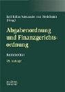 9783791014005: Abgabenordnung und Finanzgerichtsordnung: Kommentar