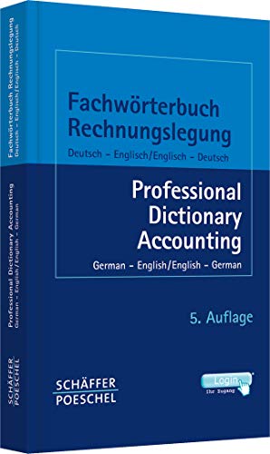 Stock image for Fachwrterbuch Rechnungslegung - Professional Dictionary Accounting: Deutsch-Englisch / Englisch-Deutsch - German-English / English-German for sale by medimops