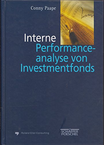 Stock image for Interne Performanceanalyse von Investmentfonds for sale by medimops