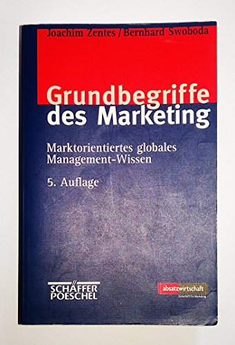 Beispielbild fr Grundbegriffe des Marketing. zum Verkauf von Ammareal