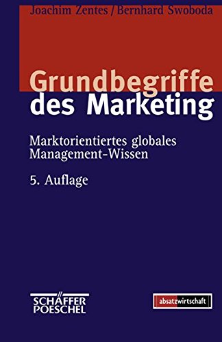 Stock image for Grundbegriffe des Marketing. for sale by Ammareal