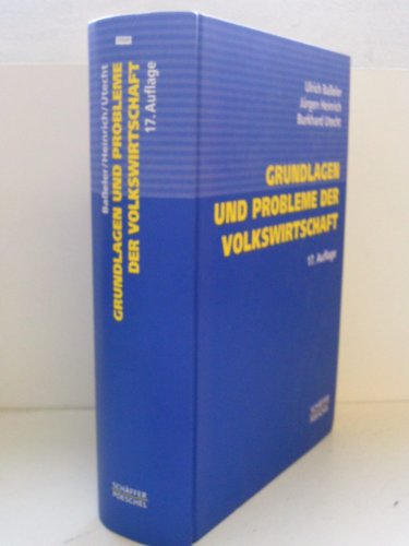 9783791020488: Grundlagen und Probleme der Volkswirtschaft