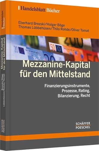 9783791025025: Mezzanine-Kapital fr den Mittelstand: Finanzierungsinstrumente, Prozesse, Rating, Bilanzierung, Recht