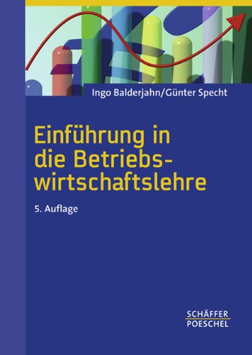 Stock image for Einfhrung in die Betriebswirtschaftslehre for sale by medimops