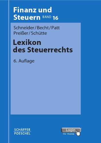 Stock image for Lexikon des Steuerrechts for sale by medimops