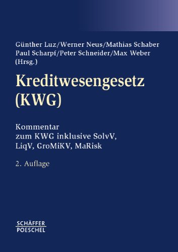 Beispielbild fr Kreditwesengesetz (KWG) Kommentar zum KWG inklusive SolvV, LiqV, GroMiKV, MaRisk zum Verkauf von Buchpark