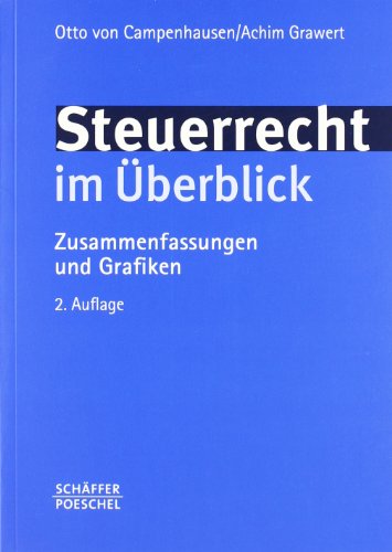 Stock image for Steuerrecht im berblick: Zusammenfassungen und Grafiken for sale by medimops