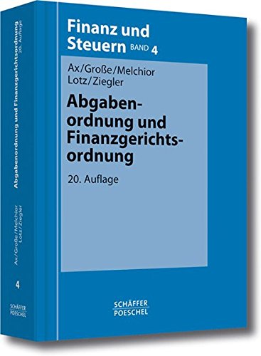 Stock image for Abgabenordnung und Finanzgerichtsordnung for sale by medimops