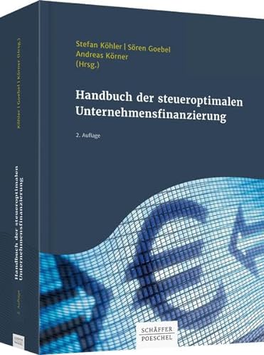 9783791034157: Handbuch der steueroptimalen Unternehmensfinanzierung