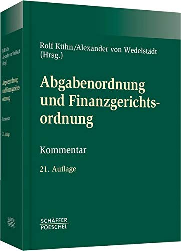 Stock image for Abgabenordnung und Finanzgerichtsordnung: Kommentar for sale by medimops