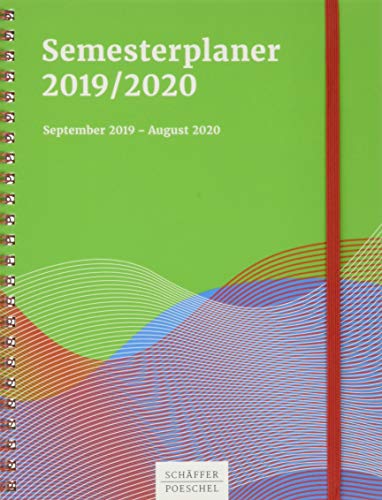 Beispielbild fr Semesterplaner 2019/2020: September 2019 - August 2020 zum Verkauf von medimops
