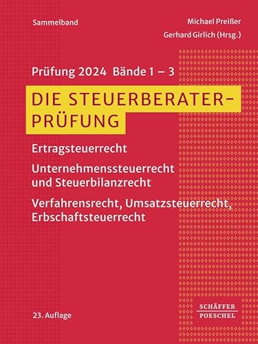 Stock image for Die Steuerberaterprfung: Prfung 2024, Paket - Bnde 1-3 for sale by medimops