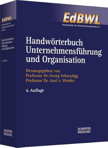 Handwörterbuch Unternehmensrechnung und Controlling - Küpper / Wagenhofer (Herausgeber)