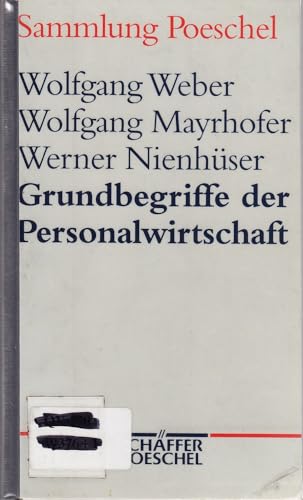 9783791091532: Grundbegriffe der Personalwirtschaft.